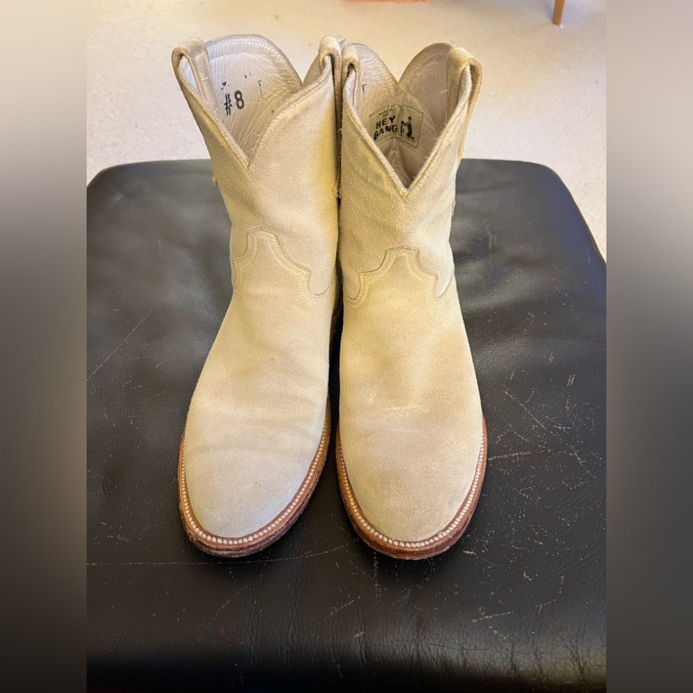 Hey Gang The Ranch Boot Suede Size 8